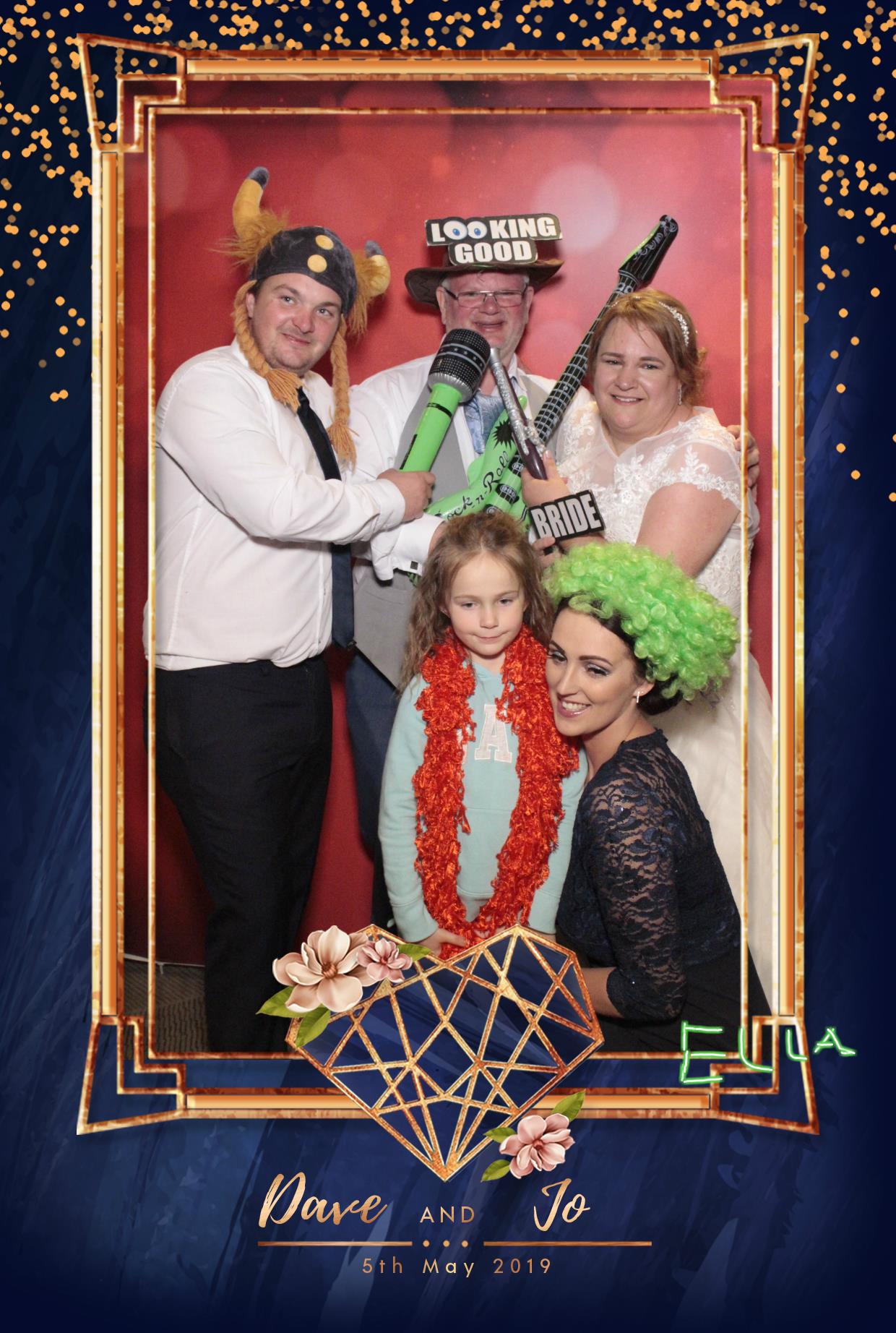 Dave and Jo's Wedding | View more photos from the event at gallery.myphotoboothexperience.co.uk/u/MyPhotoBoothExperienceLtd/Dave-and-Jos-Wedding